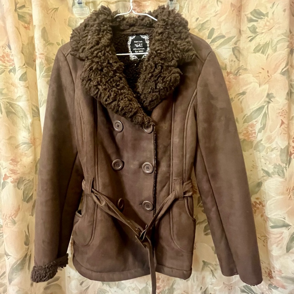 Ladies Faux Suede Fall/Winter Jacket